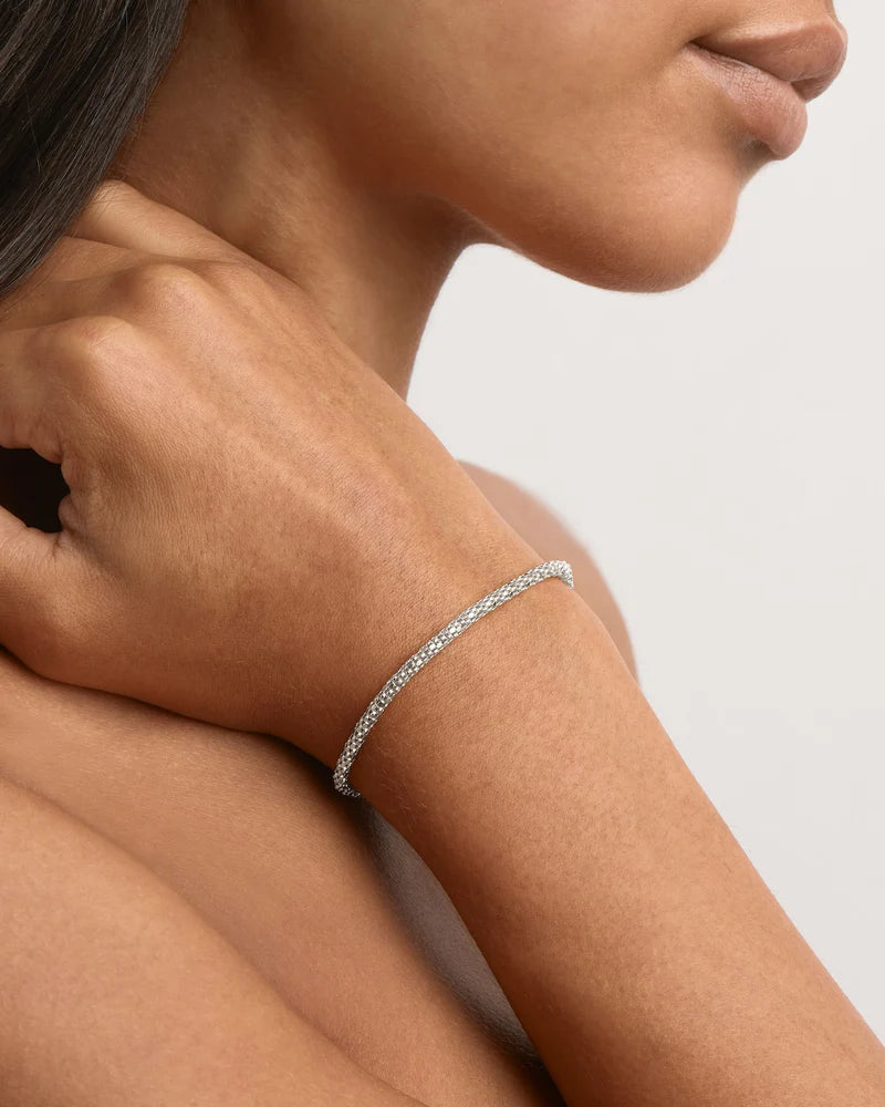 By Charlotte Sparkle Chain Bracelet-Sterling Silver