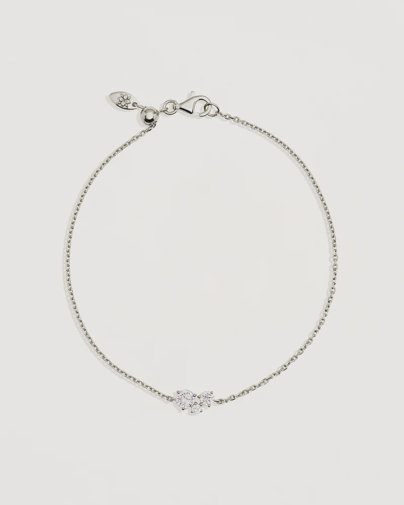 By Charlotte Sterling Silver Whispers Of Love Bracelet