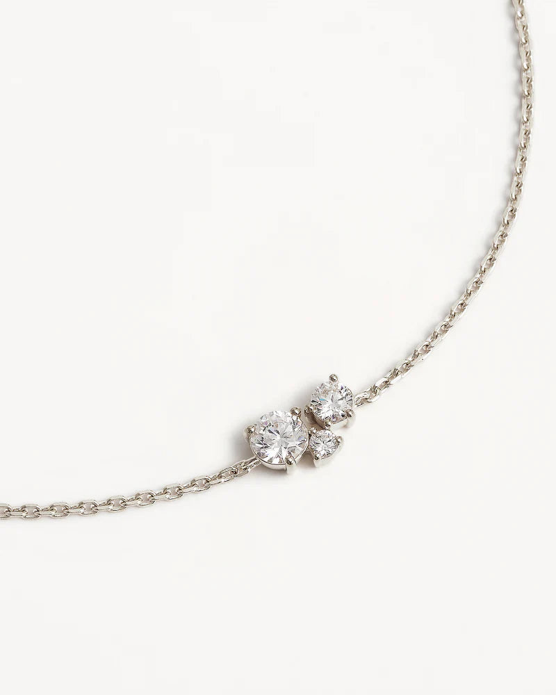 By Charlotte Sterling Silver Whispers Of Love Bracelet