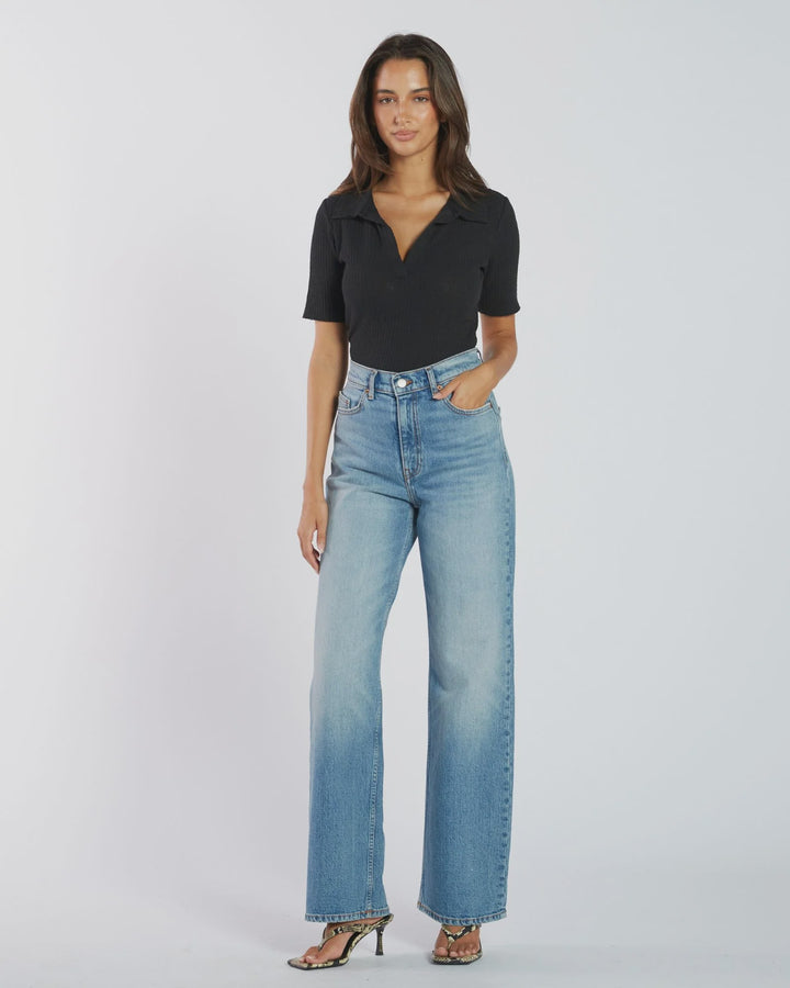 Dr Denim Echo Jean - Bay Sky Fade