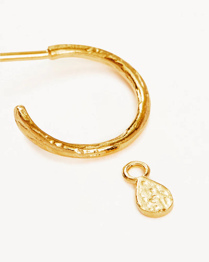 By Charlotte 18k Gold Vermeil Grace Hoops
