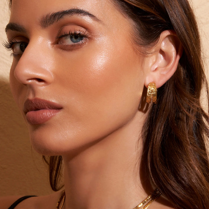Arms Of Eve Elodi Gold Hoop Earrings