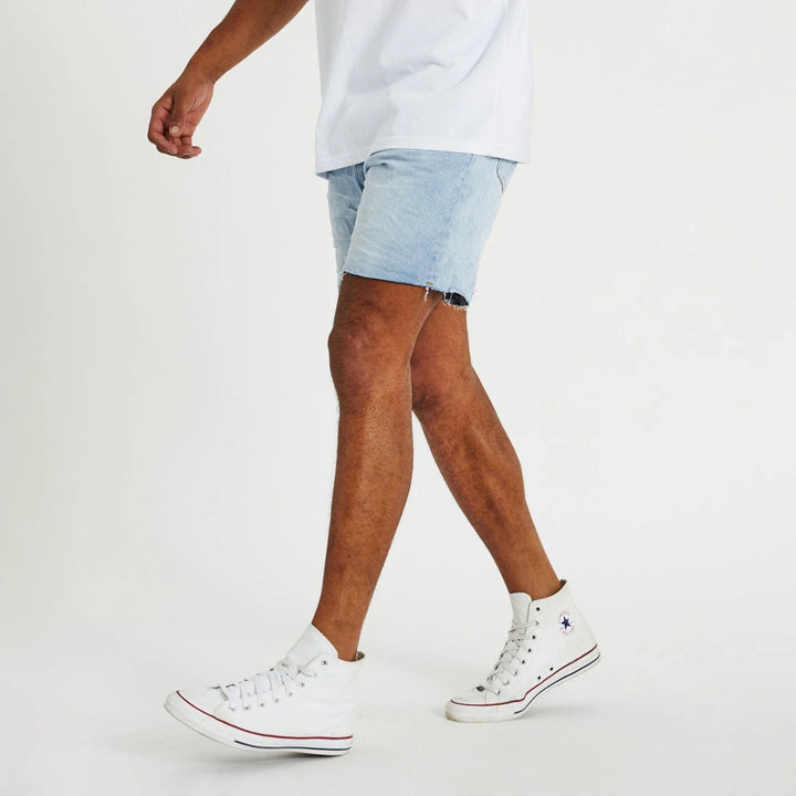 Kiss Chacey KS5 Slim Denim Short - Sunbleached Blue