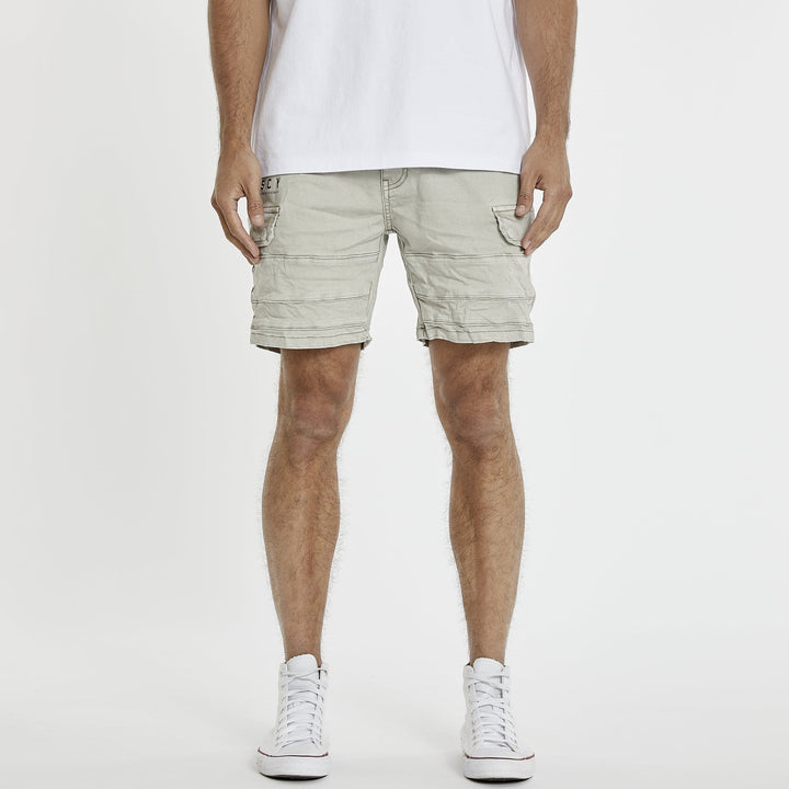 Kiss Chacey Michigan Cargo Shorts - Willow Grey