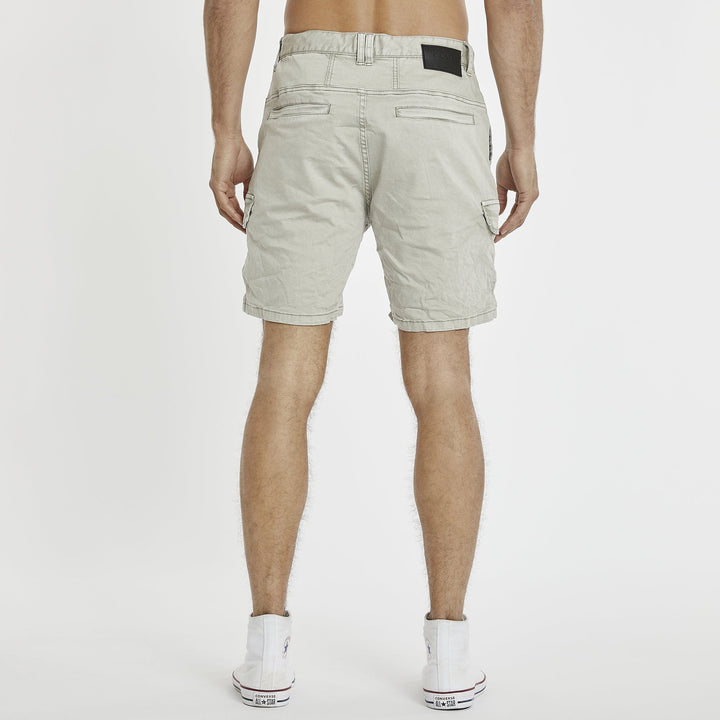 Kiss Chacey Michigan Cargo Shorts - Willow Grey