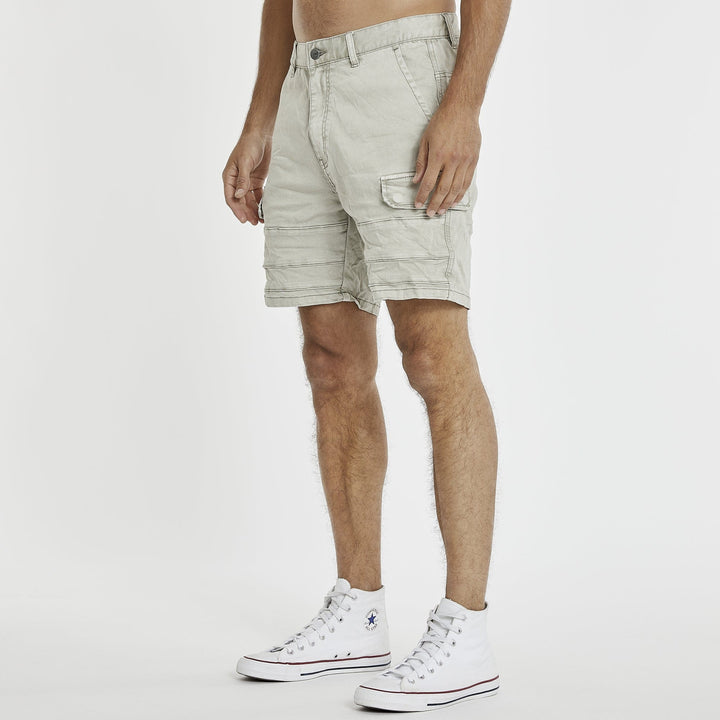 Kiss Chacey Michigan Cargo Shorts - Willow Grey