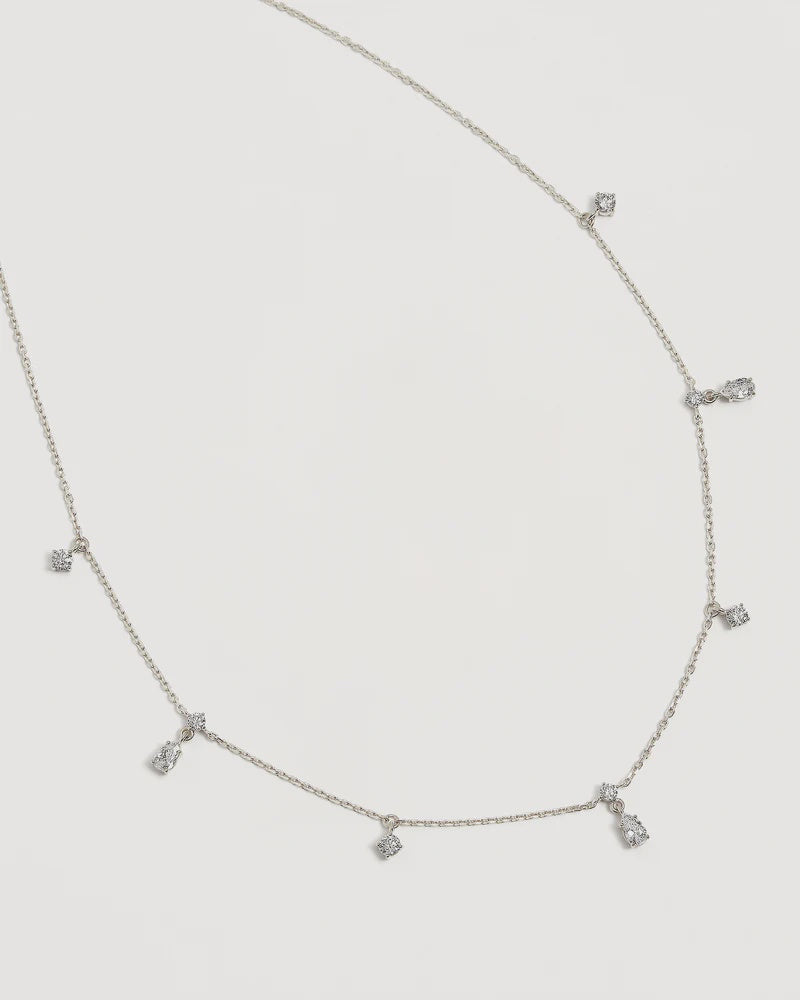 By Charlotte Sterling Silver No Rain, No Flowers Choker