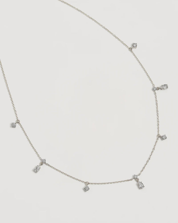 By Charlotte Sterling Silver No Rain, No Flowers Choker