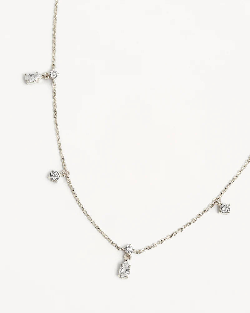 By Charlotte Sterling Silver No Rain, No Flowers Choker
