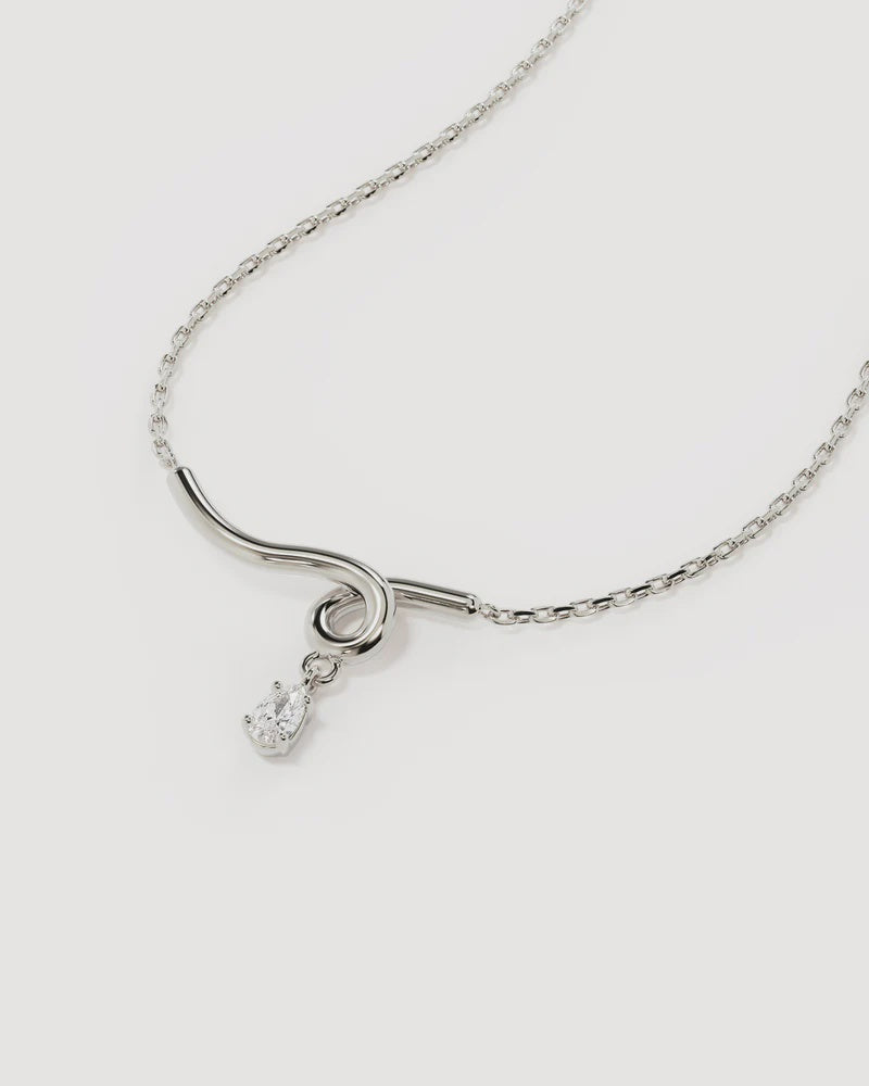 By Charlotte Sterling Silver Entwined With You Necklace