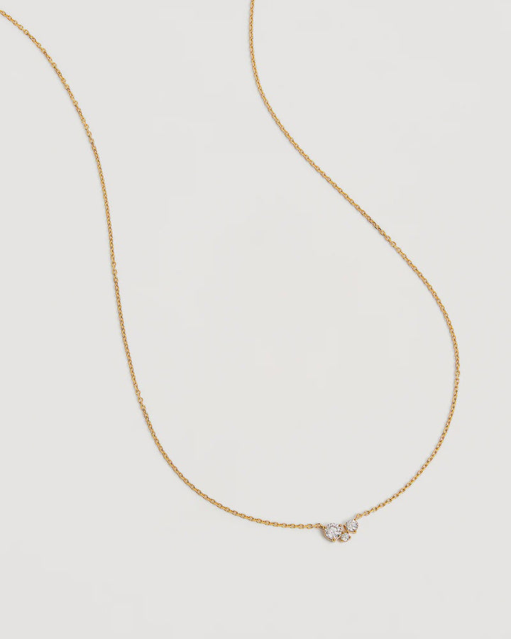 By Charlotte 18k Gold Vermeil Whispers Of Love Necklace