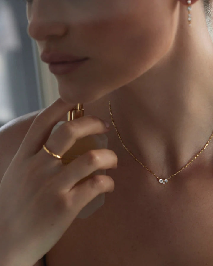 By Charlotte 18k Gold Vermeil Whispers Of Love Necklace