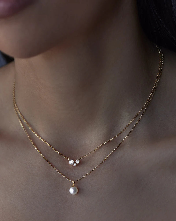 By Charlotte 18k Gold Vermeil Whispers Of Love Necklace