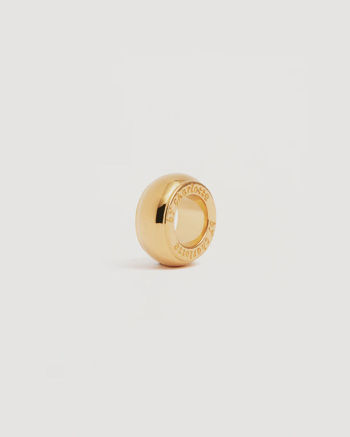 By Charlotte Find Stillness Petal Charm - 18k Gold Vermeil