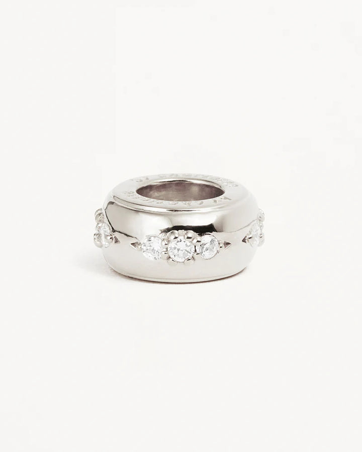 By Charlotte In Bloom Petal Charm-Sterling Silver