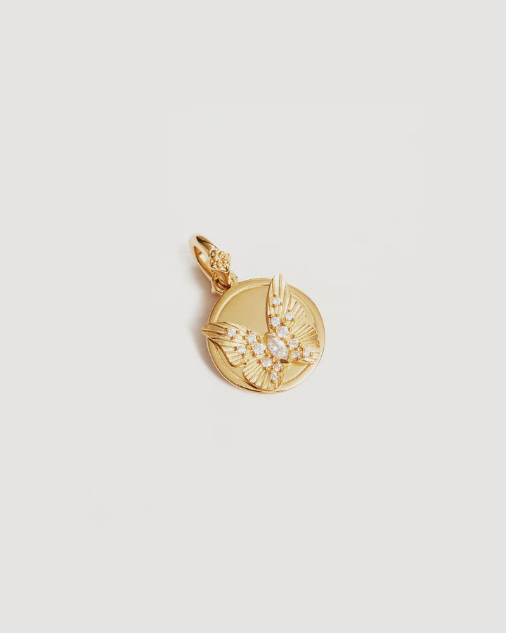 By Charlotte 18k Gold Vermeil Wanderlust Annex Pendant