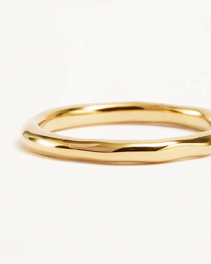 By Charlotte Lover Ring Thin-18k Gold Vermeil