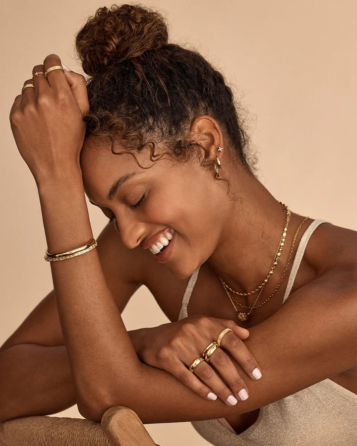 By Charlotte Lover Ring Thin-18k Gold Vermeil