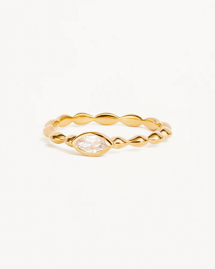 By Charlotte Lucky Eye Ring-18k Gold Vermeil
