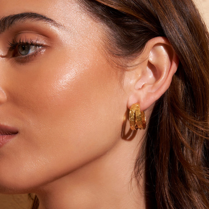 Arms Of Eve Elodi Gold Hoop Earrings