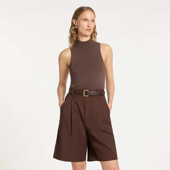 Status Anxiety Ease Up Belt - Choc/Gold