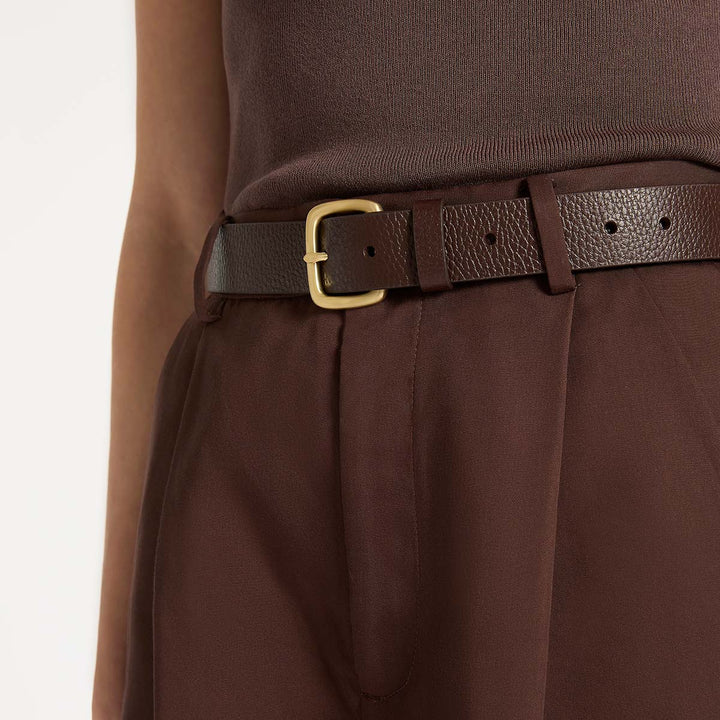 Status Anxiety Ease Up Belt - Choc/Gold