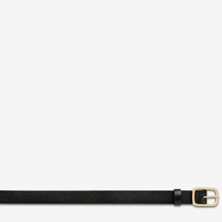 Status Anxiety Nobody's Fault Belt - Black/Gold
