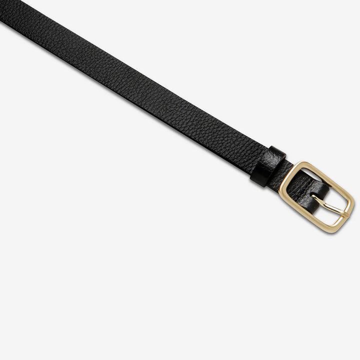 Status Anxiety Nobody's Fault Belt - Black/Gold