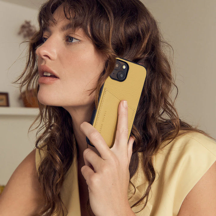 Status Anxiety Who's Who Phone Case - Buttermilk - iPhone 15/14