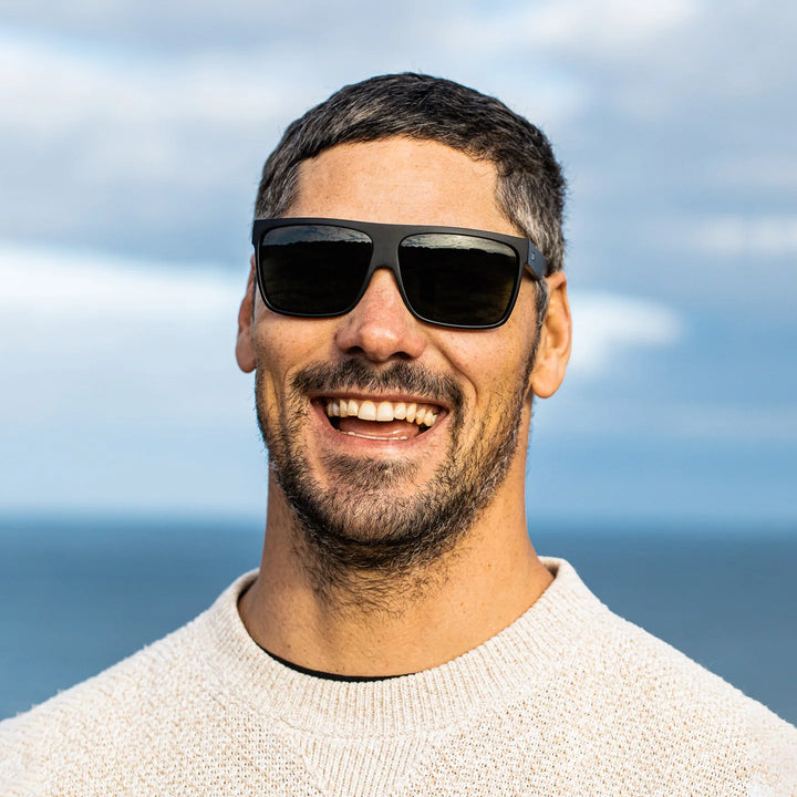 Otis Young Blood Sunglasses - Matte Black/Grey