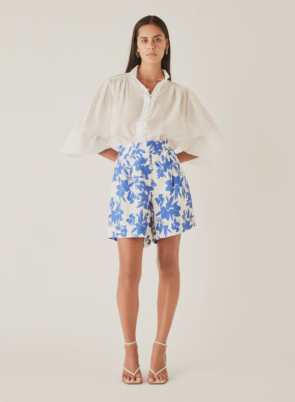 ESMÉE BUBBLE BLOUSE (WHITE) main image 1