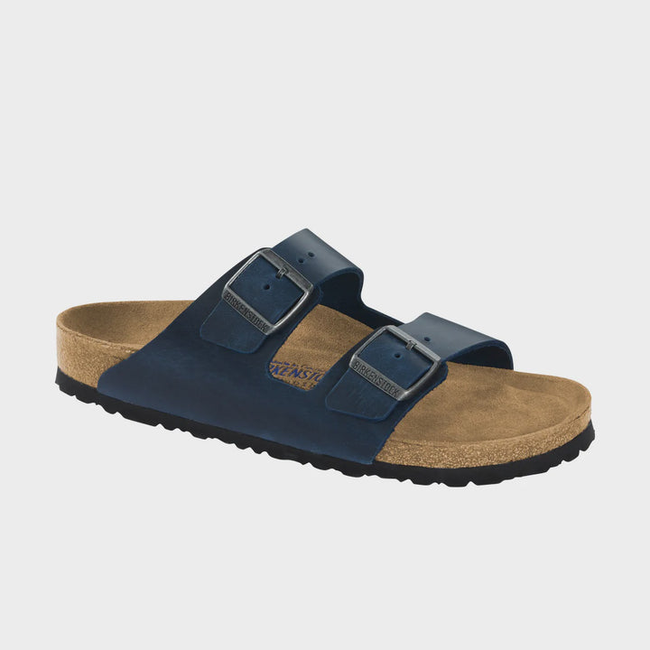 Birkenstock Arizona SFB Blue Oiled Leather Narrow
