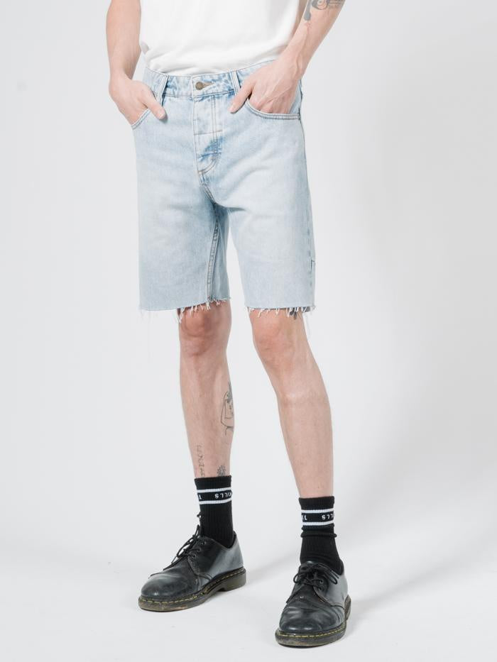 Chopped Denim Short - Time Worn Blue