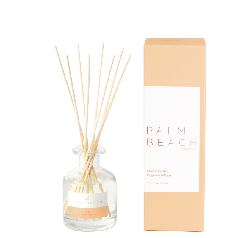 50ml Mini Fragrance Diffuser - Lilies & Leather