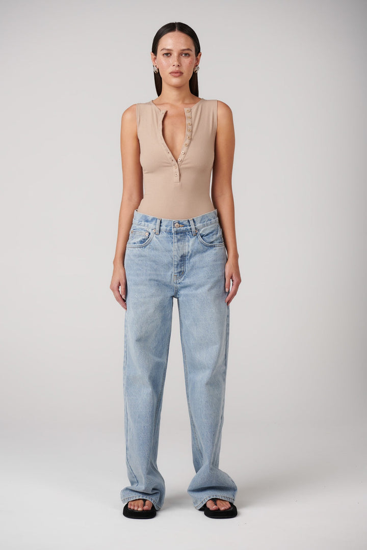 Bayse Aurora Bodysuit - Biscotti