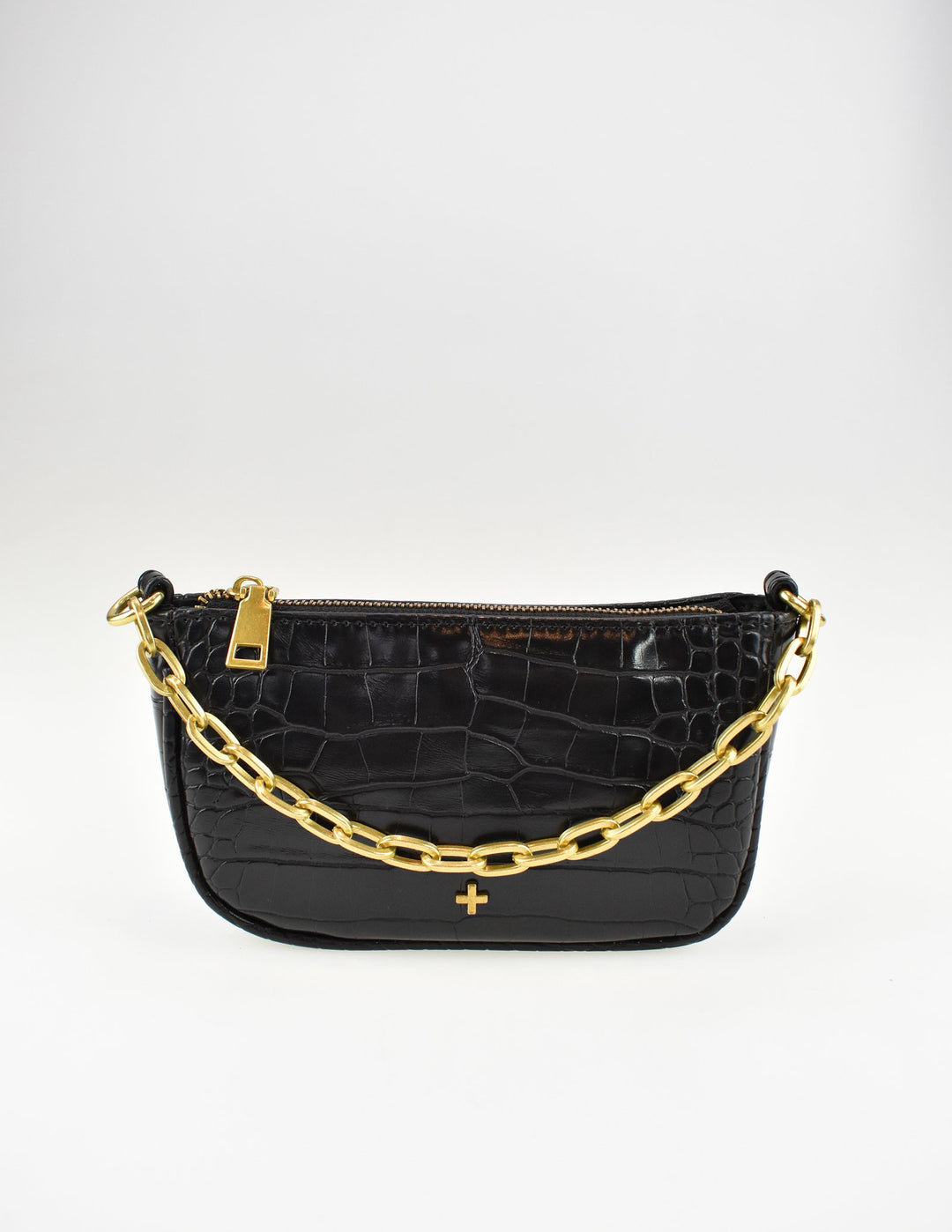 Portia Bag - Black Croc
