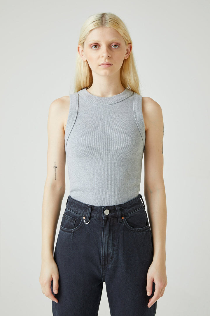Neuw Denim Jonesy Singlet - Grey Marle