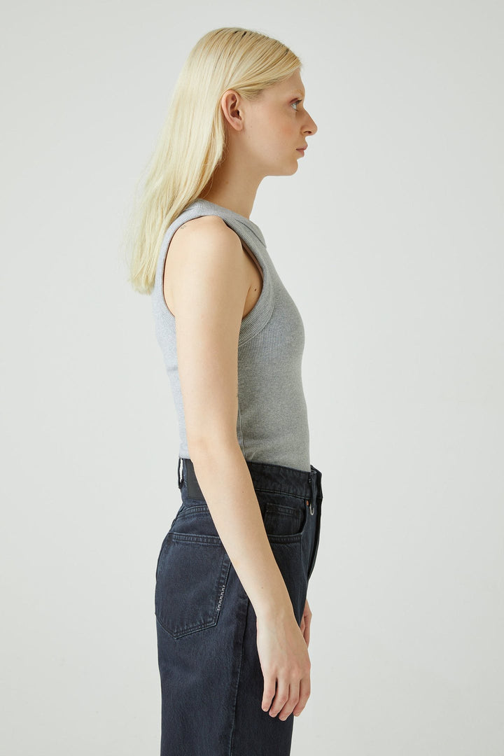 Neuw Denim Jonesy Singlet - Grey Marle