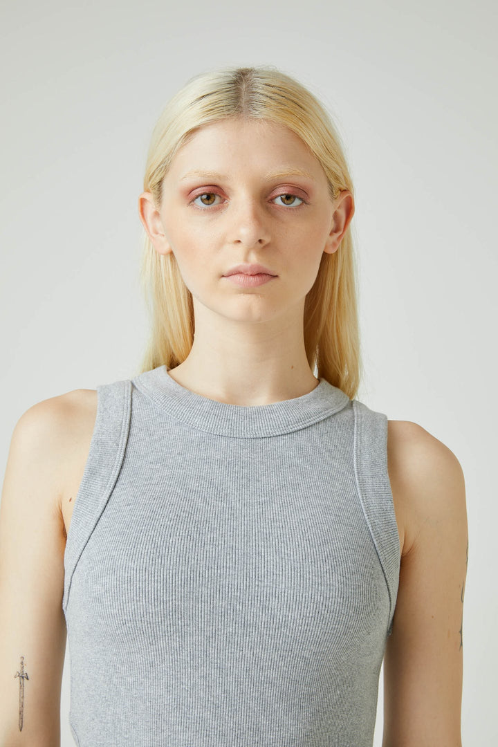 Neuw Denim Jonesy Singlet - Grey Marle