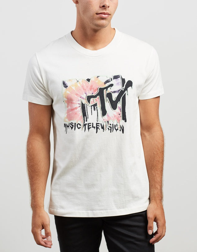 MTV Tie Dye - White