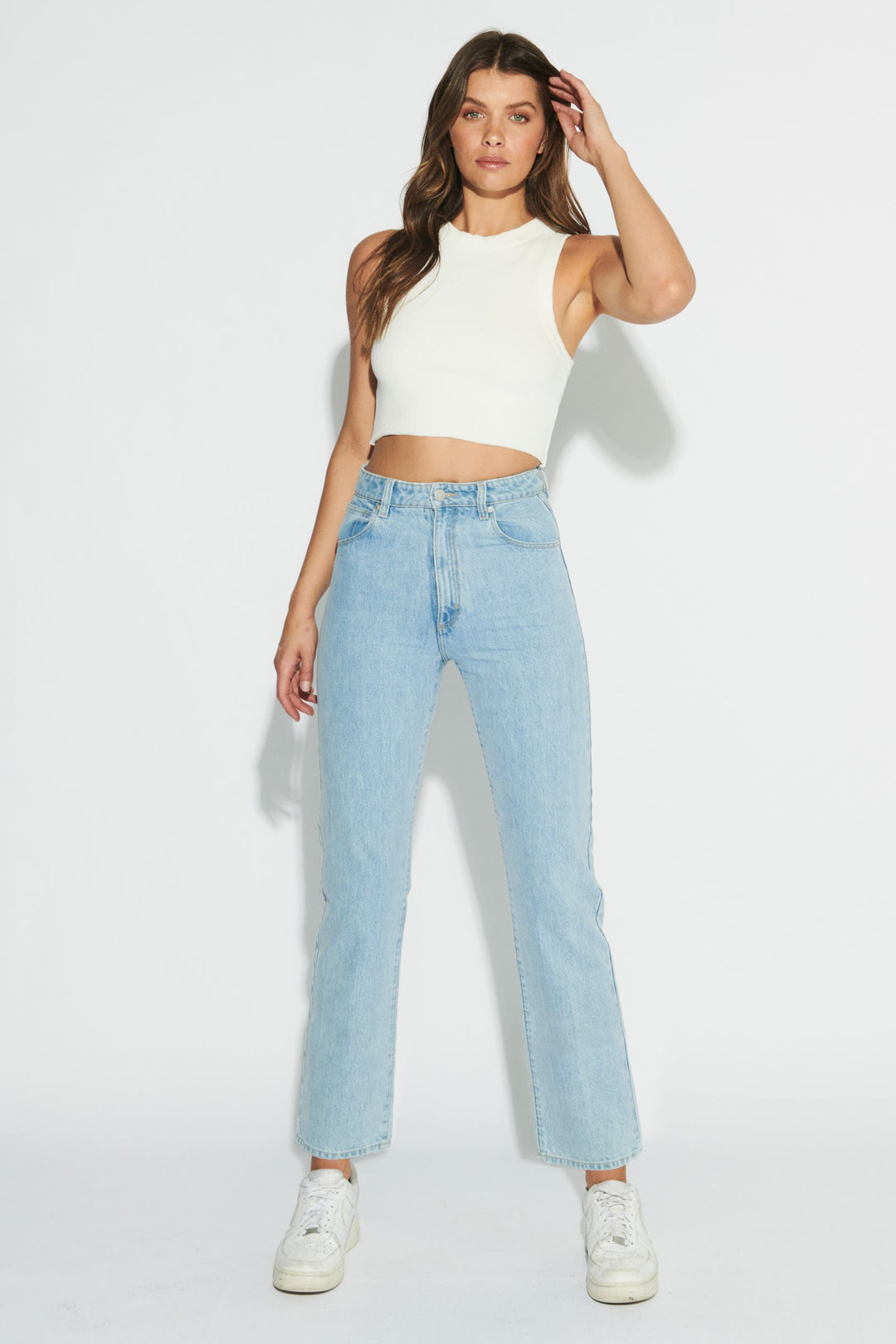 Abrand A Venice Straight Jean - Waterfalls Blue