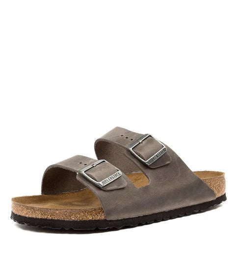 Birkenstock Arizona SFB Iron Oiled Leather Regular