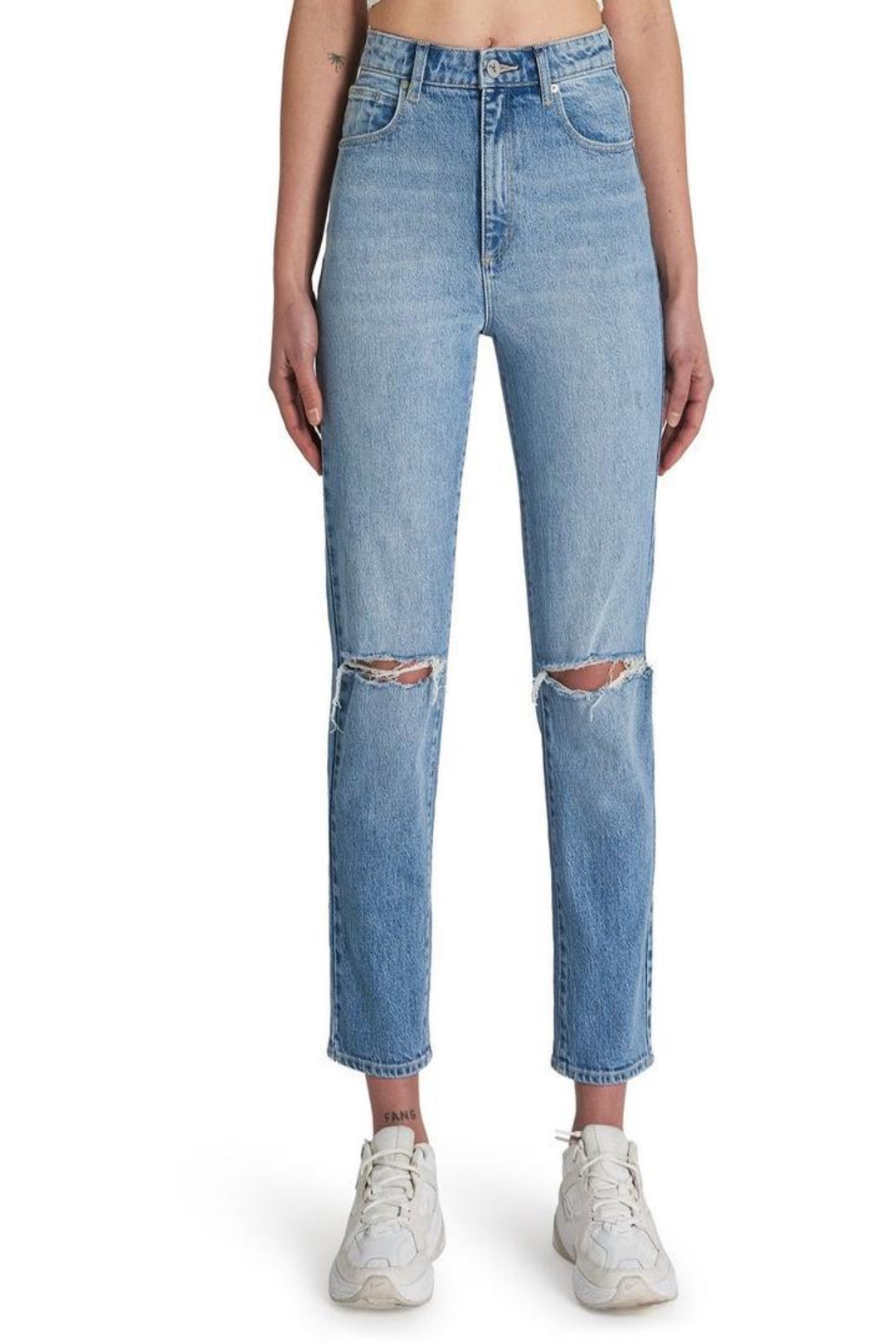 Abrand A 94 High Slim Jean - April Rip