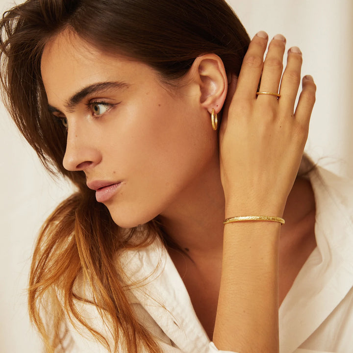 Arms Of Eve Arabella Gold Hoop Earring