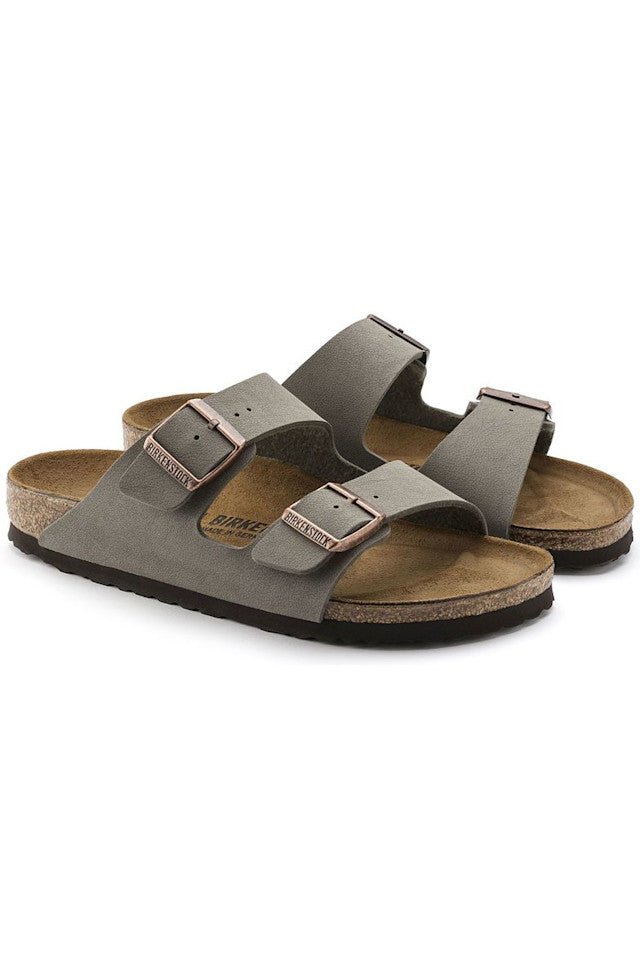 Birkenstock Arizona Stone BirkiBuc Narrow