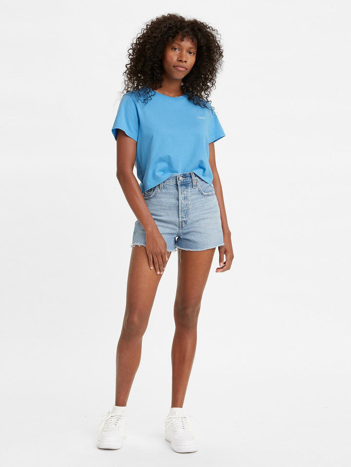 Levi's Ribcage Denim Short - Bernal Frost