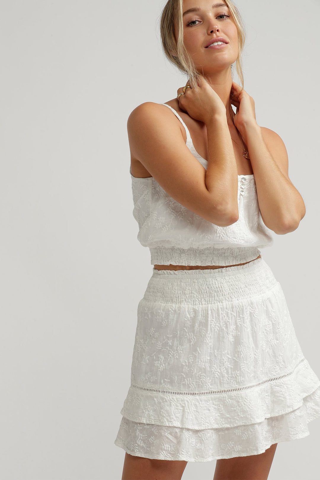 Penny Skirt - White