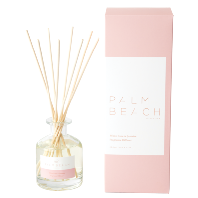 Palm Beach Collection 250ml Fragrance Diffuser - White Rose & Jasmine