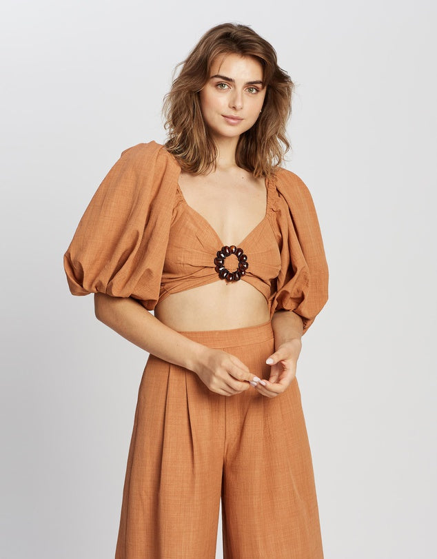 Shaila Wrap Top