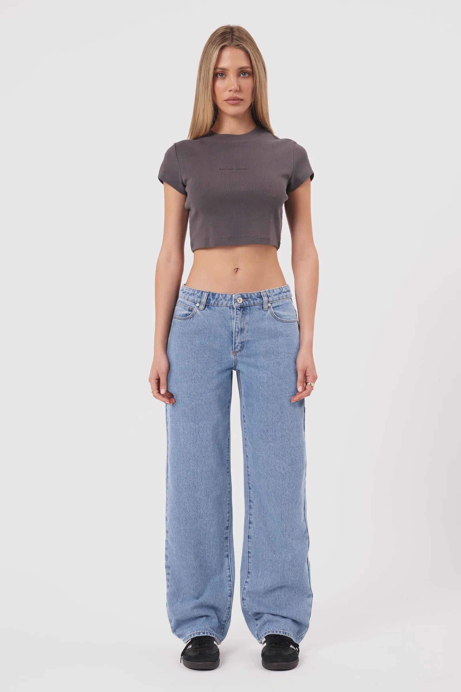 Abrand 95 Mid Baggy Petite Jean Gigi